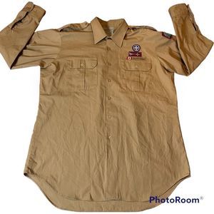 Scout Canada Tall women XL brown Shirts